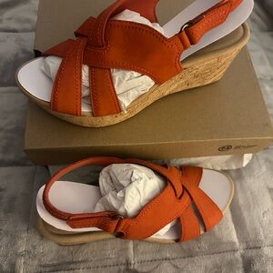 Clark’s wedge sandal